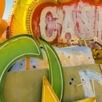 Vintage neon signs from The Neon Museum