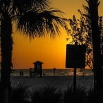 Sunset on Clearwater Beach