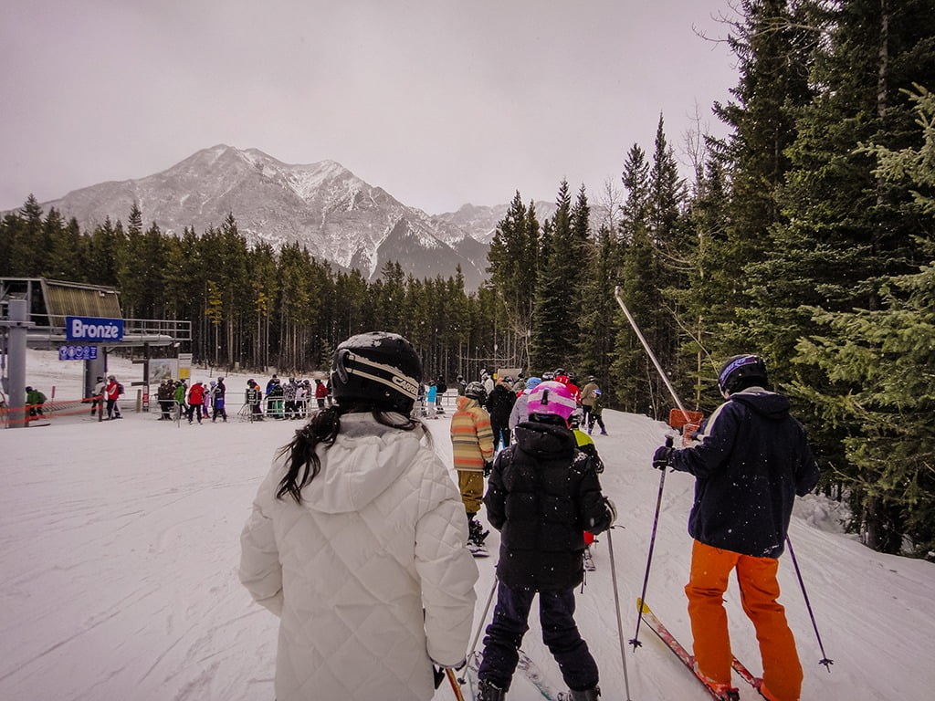 Bronze lift at Naskiska