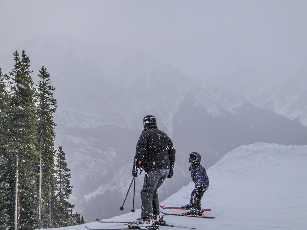 Skiing Kananaskis