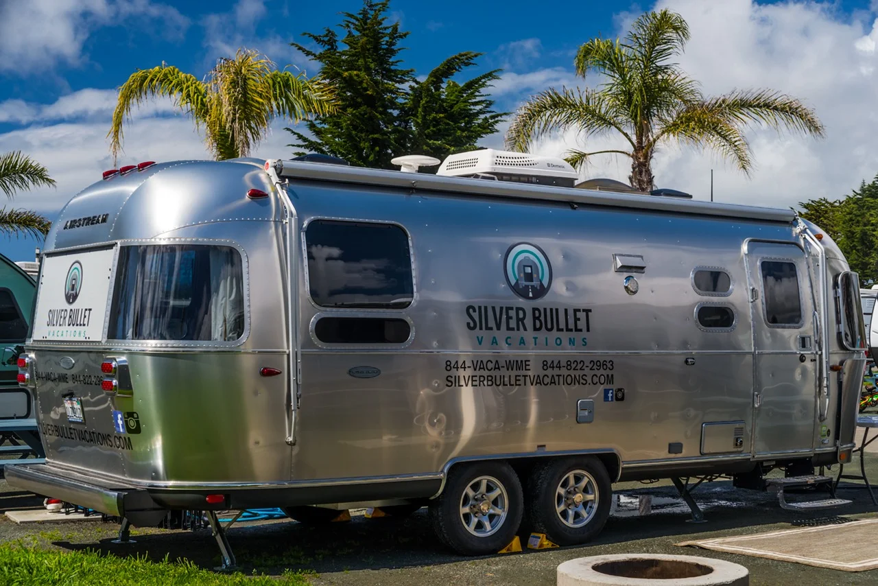 Silver Bullet Vacations Airstream at Pismo Beach