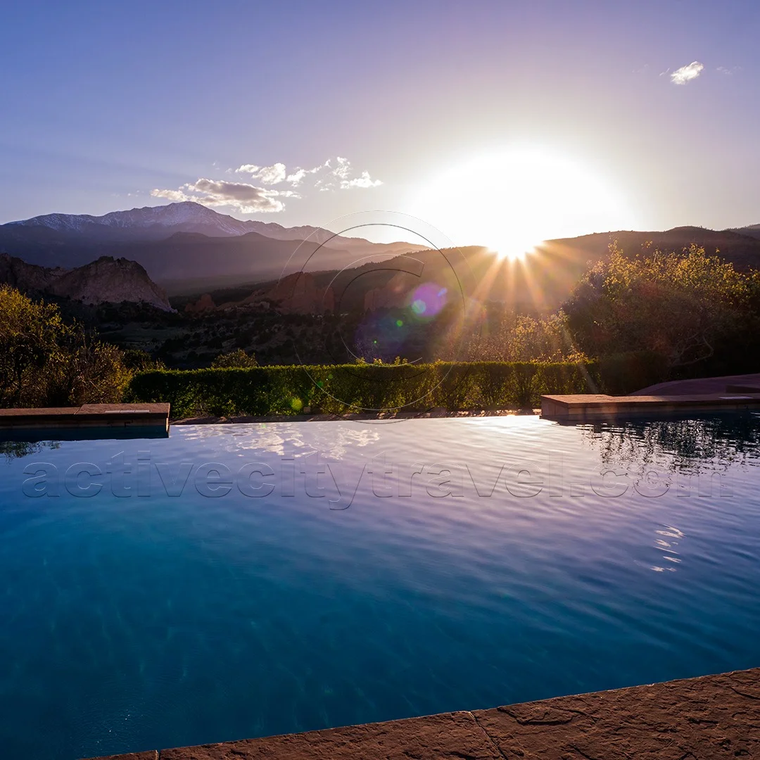 Infinity Pool at Garden of the Gods Resort
