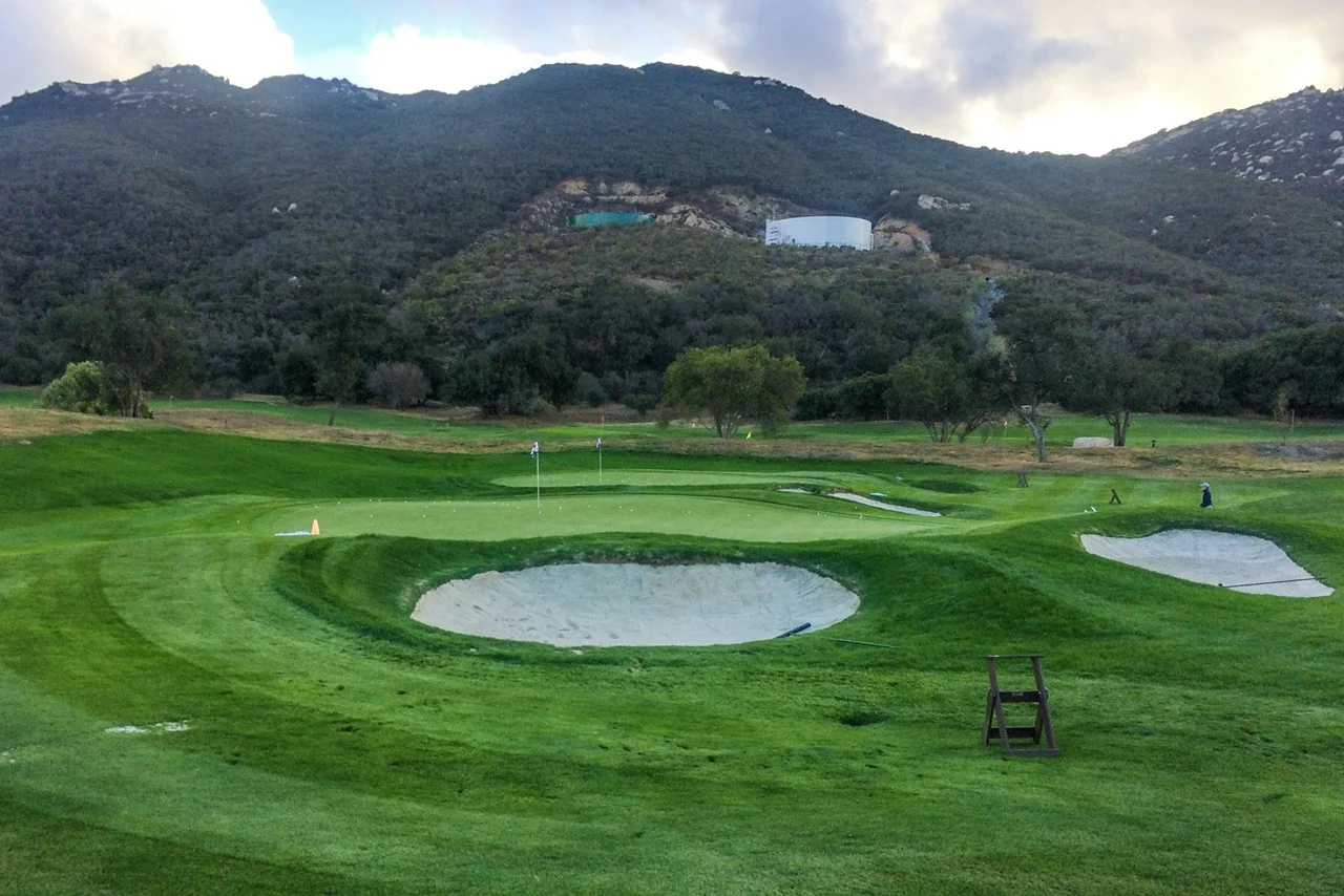 Practice area at The Journey at Pechanga