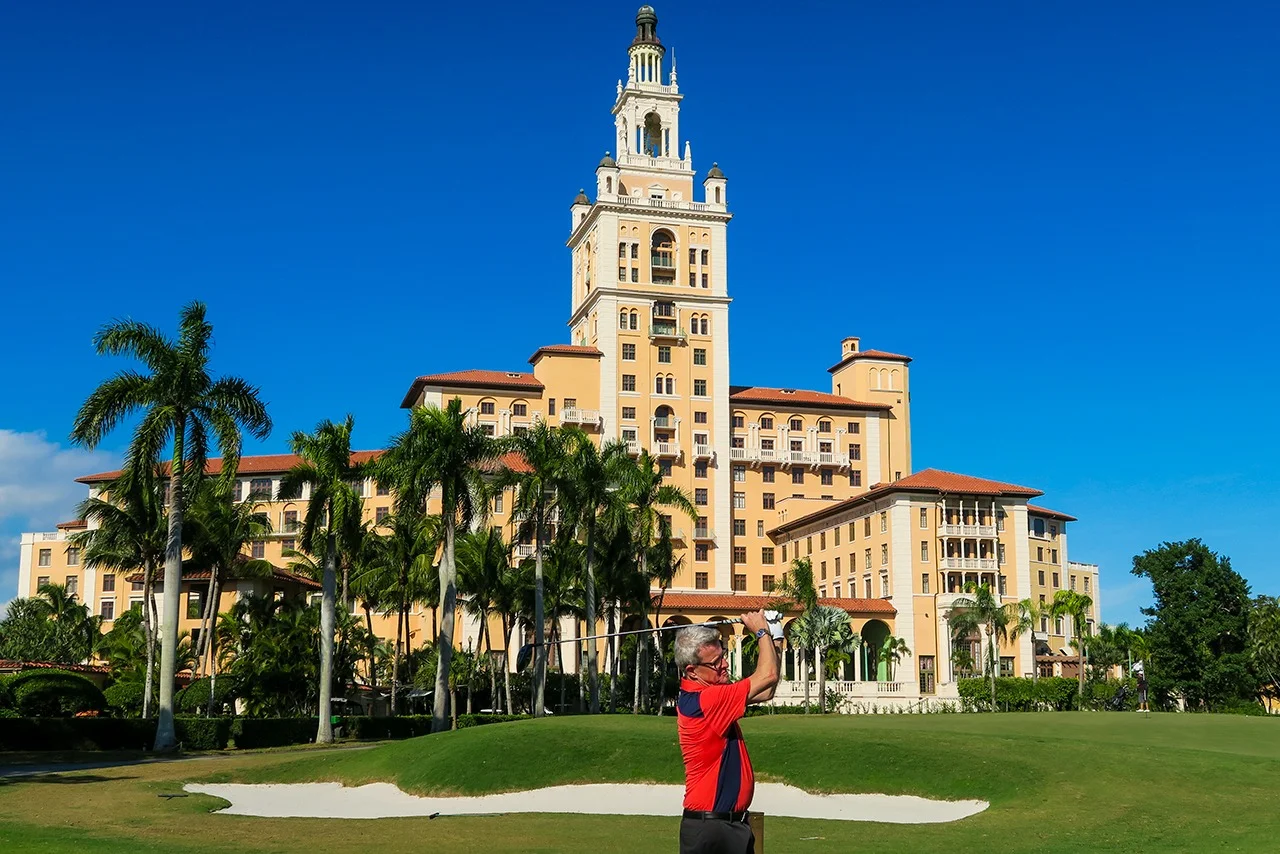 Tee Box Hole 10, Biltmore Golf Course, Coral Gables, Florida