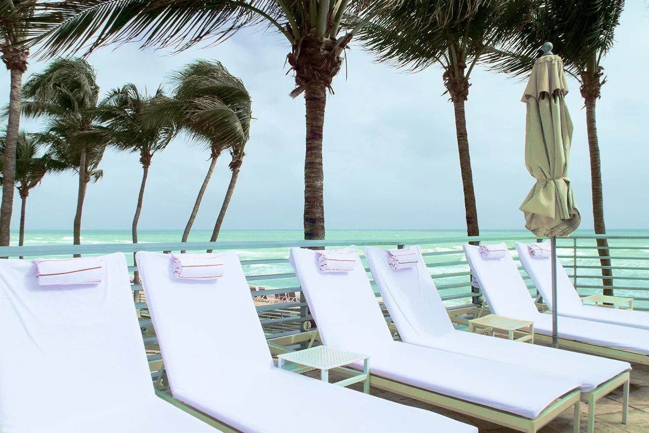 By the Pool at The Diplomat Beach Resort & Spa