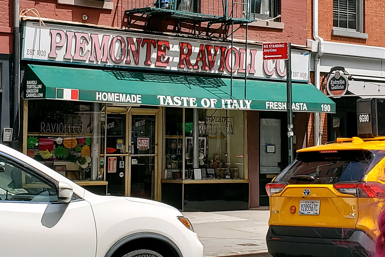 Piemonte Ravioli, Little Italy, New York